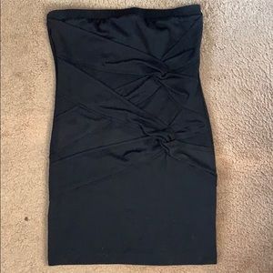 Little black tube top dress